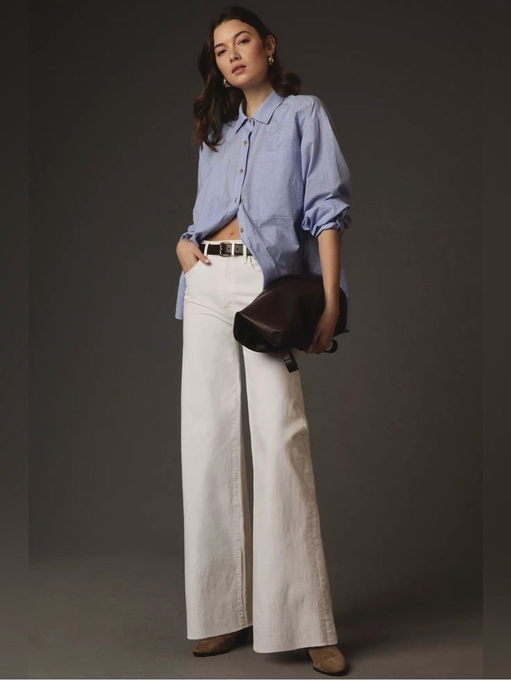 Mother The Undercover Wide Leg Jeans